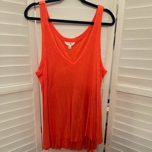 Bright orange Terra & Sky tank top size 0X